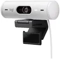 Produktbild: Logitech Brio 500 Full HD-Webcam Klemm-Halterung, Stereo-Mikrofon, Integrierte Abdeckblende