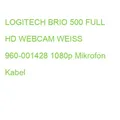 Produktbild: LOGITECH BRIO 500 FULL HD WEBCAM WEISS 960-001428 1080p Mikrofon Kabel