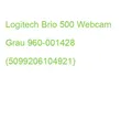 Produktbild: Logitech Brio 500 Webcam Grau 960-001428 (5099206104921)