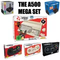 Produktbild: THE A500 Mini Konsole MEGA SET+ 2x Joystick+ 3x Gamepad Amiga Commodore NEU RAR