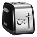 Produktbild: KitchenAid 5KMT2115EOB Classic Toaster Onyx Schwarz 5 Stufen Bagel-Taste