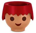 Produktbild: Lechuza Blumentopf Playmobil Ojo Ø 21 cm fire red
