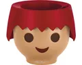Produktbild: Blumentopf Lechuza Ojo H 16 cm Kunststoff rot inkl. Wasserstandsanzeiger und Erd
