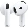 Produktbild: Apple AirPods (4. Generation) AirPods 4, Kabellos, Anrufe/Musik/Sport/Alltag, Kopfhörer, Weiß