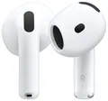 Produktbild: Apple AirPods 4 In-Ear Bluetooth Kopfhörer Kabellos TWS 5 h Laufzeit IP54  Weiß