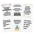 Produktbild: Nastami Sarkastische Weihnachtskarten lustig Set 6-teilig Postkarten Weihnachten