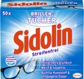 Produktbild: SIDOLIN Streifenfrei Brillenputztücher 50 Stück Reinigungstücher (50-tlg., Extra Soft, für Brillen, Displays, Bildschirme)