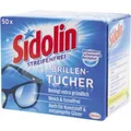 Produktbild: Sidolin Brillenputztuch 605611 blau 50 St./Pack.
