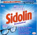 Produktbild: Sidolin Reinigungstücher Reinigung Fussel Brillen Displays Bildschirme 50 Stück