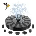 Produktbild: Solar Springbrunnen Wasserpumpe Teichpumpe mit 6 Effekten Garten Dekor