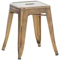 Produktbild: CLP Hocker, Gold, Metall, 40x46x40 cm, Wohnzimmer, Hocker, Sitzhocker