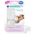 Produktbild: NASIVENT Tube Plus (Starter Set) 5 Nasendilatatoren in verschiedenen Größen (XS–XL) zur Verbesserung der Nasenatmung & gegen Schnarchen – inkl. Aufbewahrungsbox & Haltezapfen