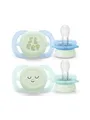 Produktbild: Philips Avent Soother ultra start Nighttime 2pcs SCF075/08