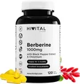 Produktbild: Hivital Berberin 1000mg Vegane Kapseln für 2 Monate Natürlicher Extrakt Pfeff...