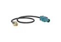 Produktbild: tomzz Audio Fakra (M) Antennenadapter Stecker auf SMA Stecker (M) passt für Audi S KFZ-Adapter