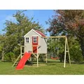 Produktbild: Wendi Toys Kinderspielhaus Elefant Spielturm inkl. Veranda & Rutsche 242 cm x 35