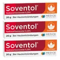 Produktbild: Soventol HydroCortisonACETAT 0,25% Cremogel 3 x 20 g bei Sonnenbrand, Hautentzündungen & Juckreiz - kühlt sanft & schnell die Haut - entzündungshemmend