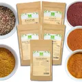 Produktbild: Marokkanisches und Arabisches Gewürzset von der Grünen Essenz 5er Pack