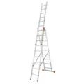 Produktbild: KRAUSE Vielzweckleiter MONTO Tribilo silber 3x 9 Sprossen, H: 270,0 cm