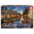 Produktbild: Educa Puzzle 2000 Teile Amsterdam 17127, 96 X 68 CM