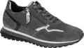 Produktbild: Gabor Comfort 76378-40 Sneaker, Damen, Leder, Graphit/Silber, Wechselfußbett - Damenschuhe Bequeme Schnürschuhe, Grau, leder/textil (velour/metal/jackson)
