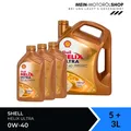 Produktbild: Shell Helix Ultra 0W-40 Mercedes VW 502 00/505 00 API SP 5+3 Liter = 8 Liter