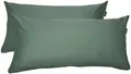 Produktbild: Schiesser Kissenhülle Ella Premium Kissenhüllenset aus feinstem Baumwollsatin, 40x80 cm, (2 Stück), Made in Green