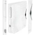 Produktbild: Leitz 180° Active WOW Breit Ordner DIN A4 82 mm Weiß 2 Ringe 1106 Polyschaum Hochformat