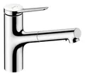 Produktbild: Hansgrohe Zesis M33 Einhebel-Küchenmischer 150 2jet mit Ausziehbrause - Chrom - 74800000