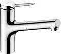 Produktbild: hansgrohe Zesis M33 150 Küchenarmatur mit ausziehbarem Auslauf