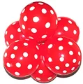 Produktbild: Happium 12 Zoll sortierte Latexballons Polka Dot, ideal für Partydekoration, sortierte Luftballons für Geburtstag Hochzeit und andere Partys, 10 Stück (Rot)