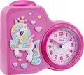 Produktbild: Atlanta 2145/17 Kinderwecker mit Leisegang 3D Einhorn