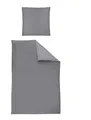 Produktbild: Irisette Paris 8000 Satin Bettwäsche Bügelfrei I Größe 200x220 cm I Farbe 12 Grafit