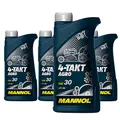 Produktbild: 4 x 1L MANNOL 4-Takt Agro SAE 30 API SG/Mineralöl für Traktoren Rasenmähern Generatoren Pumpen