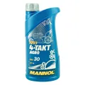 Produktbild: Mannol 4-Takt Agro SAE 30 Rasenmäheröl API SL JASO MA 1 Liter
