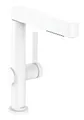Produktbild: Hansgrohe Finoris Einhebel-Waschtischmischer 230 mit Ausziehbrause mit Push-Open Ablaufgarnitur Ausladung 191 mm - Mattweiß - 76063700