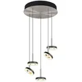 Produktbild: Trio Select LED-Pendelleuchte Guano Metall Silber