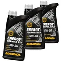 Produktbild: 3x1L MANNOL NRG FORMULA PSA 5W30 MOTORÖL passend für PSA B71 2290 ACEA C2 API SN