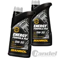 Produktbild: 2x1L MANNOL NRG FORMULA PSA 5W30 MOTORÖL passend für PSA B71 2290 ACEA C2 API SN