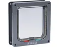 Produktbild: Katzenklappe Karlie Porta 4-Wege Verschluss ca. 19,2 x 20 x 5 cm, anthrazit mit