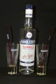 Produktbild: 1 Flasche Ramazzotti 1815 Sambuca + 2 Gläser mit Stirrer Party Set Likör Anis