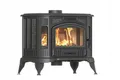 Produktbild: Kaminofen Gusseisen KRATKI K9 ECO – 8 kW – Ø150 – freistehender Holzofen im Retro-Stil – erfüllt Ekoprojekt & BImSchV 2
