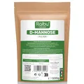 Produktbild: D-Mannose Pulver - 500g (8,3 Monate Vorrat) - D Mannose Pulver in Deutschland abgefüllt - Natürlich, Vegan & Laborgeprüft - Extra Dosierlöffel - RAIBU
