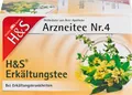 Produktbild: H&S Erkältungstee Arzneitee Nr. 4, 20 St. Filterbeutel