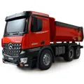 Produktbild: Amewi Mercedes-Benz Arocs Lizenz LKW Kipper RtR Ferngesteuerter Lastwagen rot