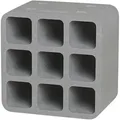 Produktbild: Climapor Flaschenbox Cube für 9 Flaschen max. Ø 9 cm - 1 Stück