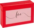 Produktbild: Walther Fotobox Fun 100 Fotos 10x15 cm rot