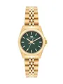 Produktbild: Rhodenwald & Söhne Damen Uhr analog Quarzwerk mit Edelstahl Armband gelbgold 10010486