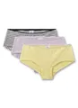 Produktbild: Sanetta Mädchen-Cutbrief (Dreierpack) gelb | Hochwertige und nachhaltige Unterhose für Mädchen aus Baumwoll-Mix. Inhalt: 3er Set Unterwäsche für Mädchen