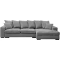 Produktbild: Kaiser Möbel Ecksofa, Grau, Holz, L-Form, 285x155 cm, Wohnzimmer, Sofas & Couches, Wohnlandschaften, Ecksofas